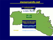 Tablet Screenshot of menorcainfo.net